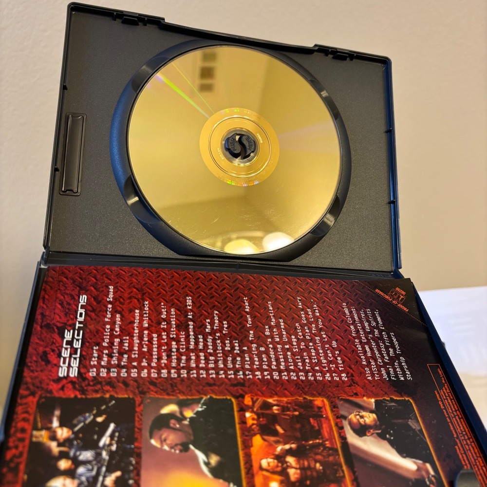 Ghosts of Mars Special Edition DVD John Carpenter Ice Cube Jason Statham R-Rated - Picture 3 of 3